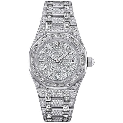 audemars piguet royal oak ladies diamond|Audemars Piguet full diamond price.